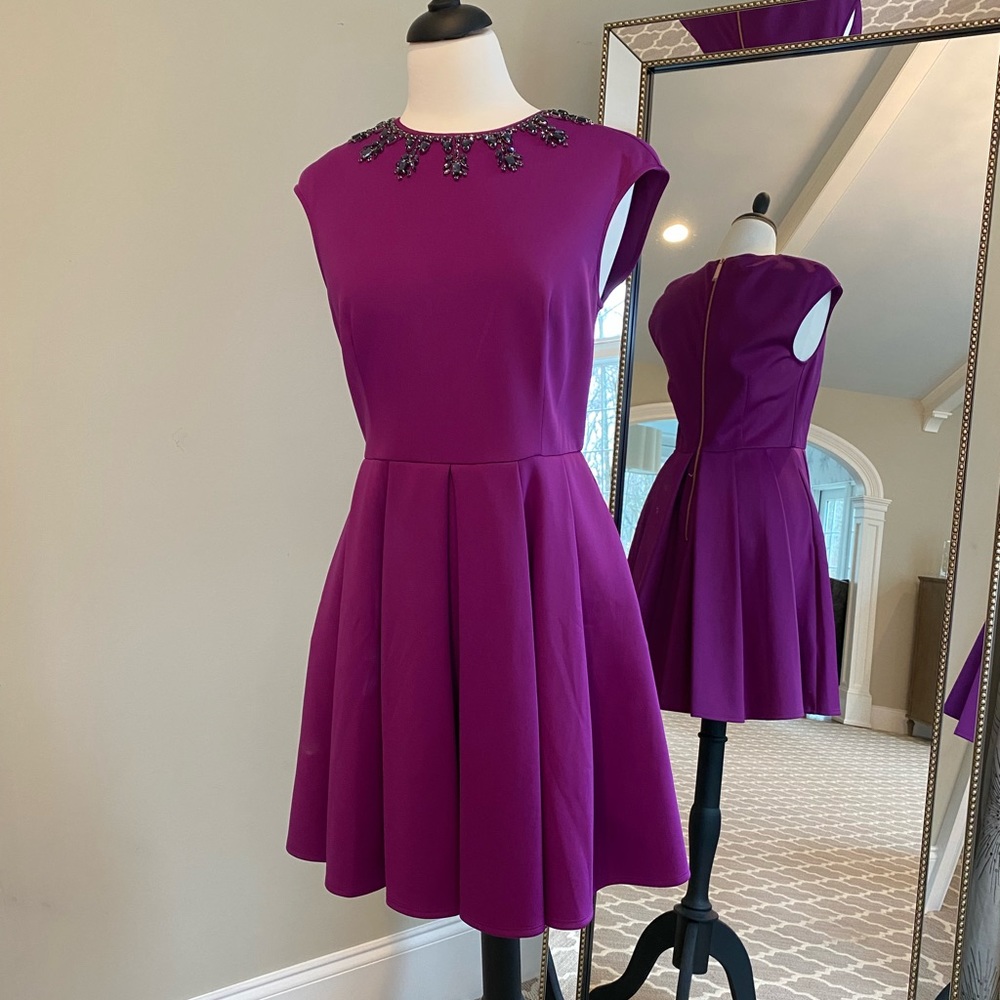 Ted Baker London Jadore Full Skirt Jersey Dress